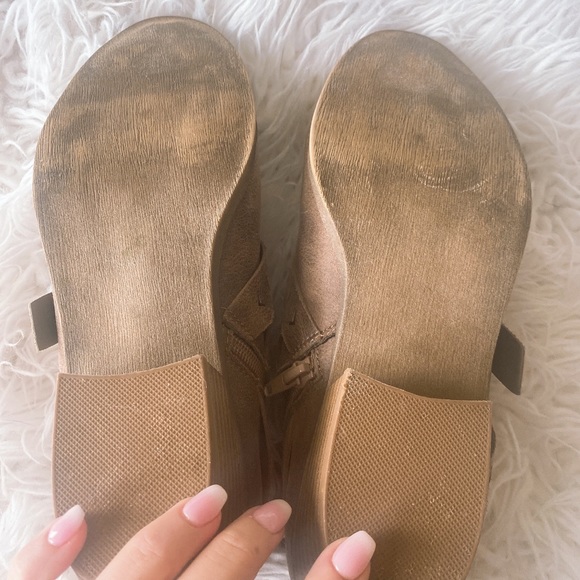 Brown Suede Booties - Picture 6 of 6